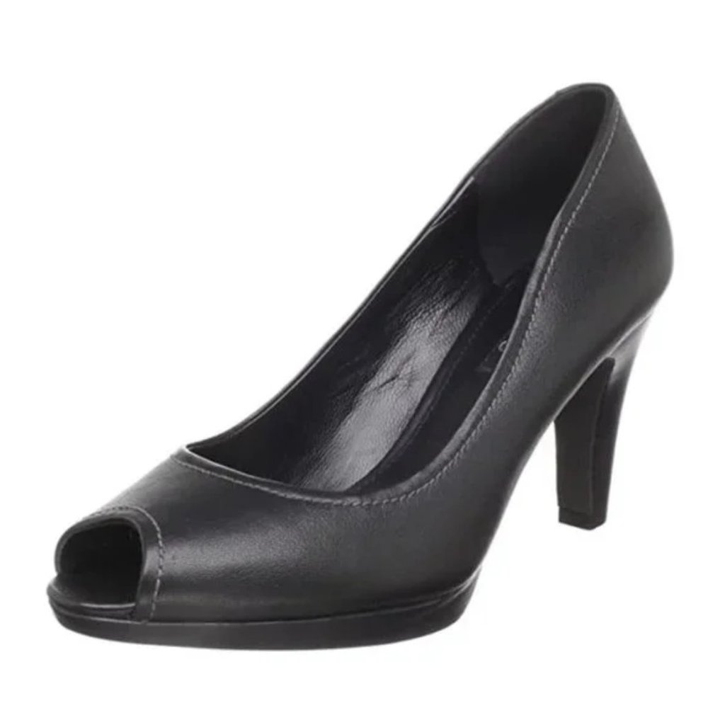 ECCO Women's Keene Peep Toe 80mm